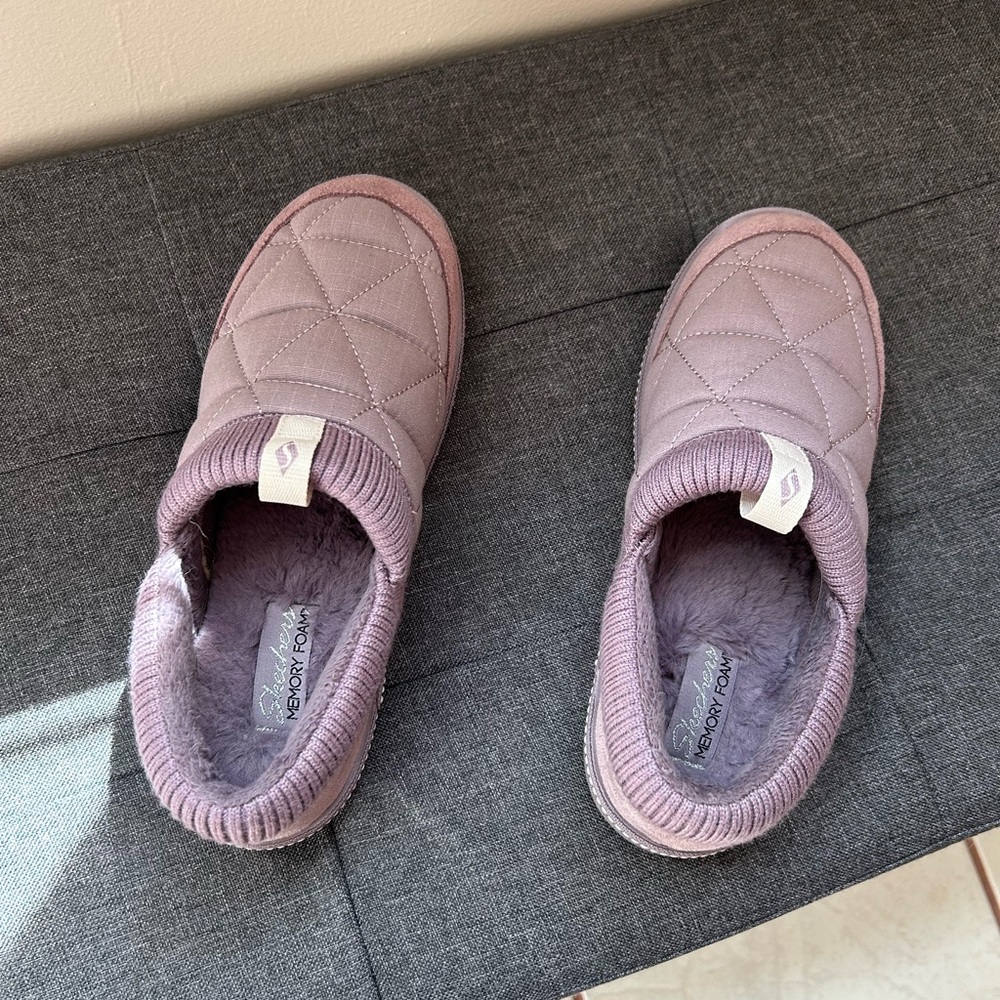 Like New Sketchers Purple Slippers - Picture 5 of 5